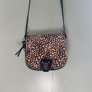 Long Strap Calf-hair Purse